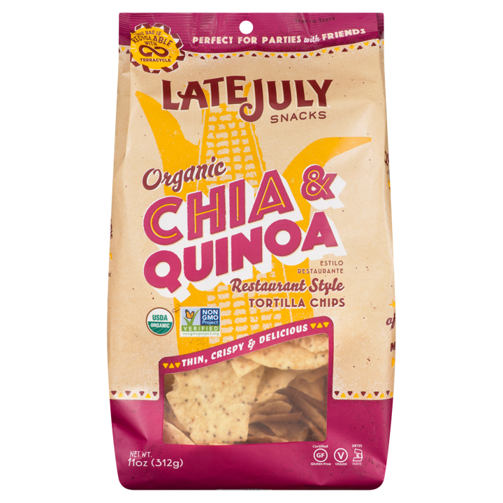 Restaurant Style Torilla Chips - Chia &amp; Quinoa