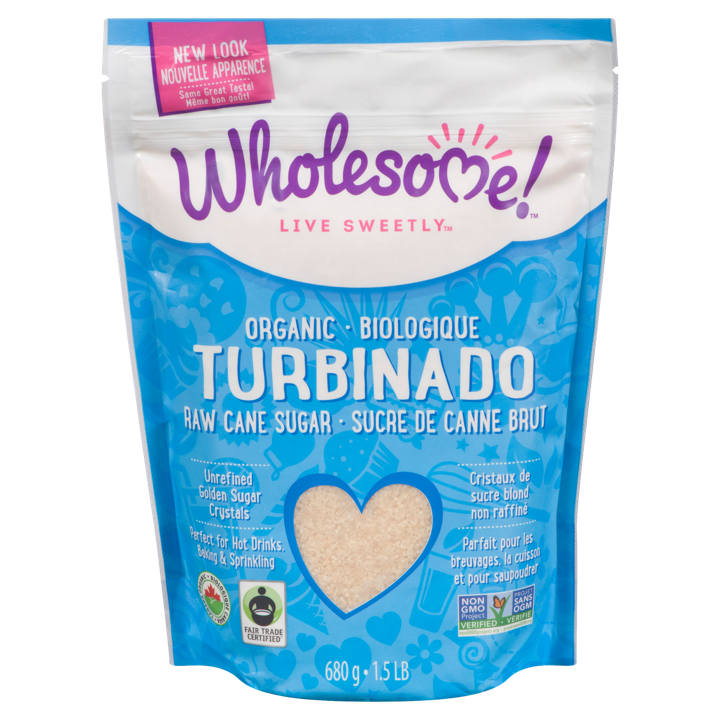 Organic Raw Cane Turbinado Sugar