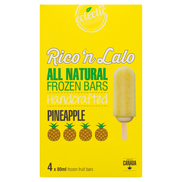 All Natural Frozen Bars - Pineapple