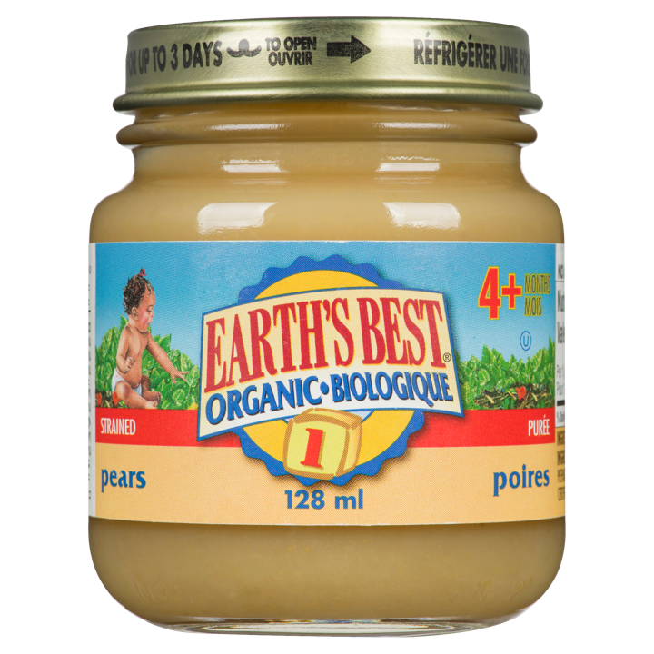 Organic Baby Food - Pears 6+ months