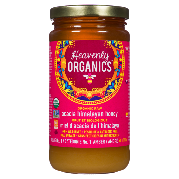 100% Organic Raw Acacia Honey