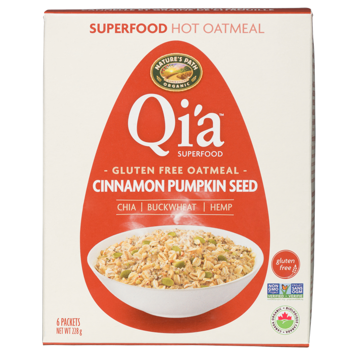 Qi'a Oatmeal - Cinnamon Pumpkin Seed