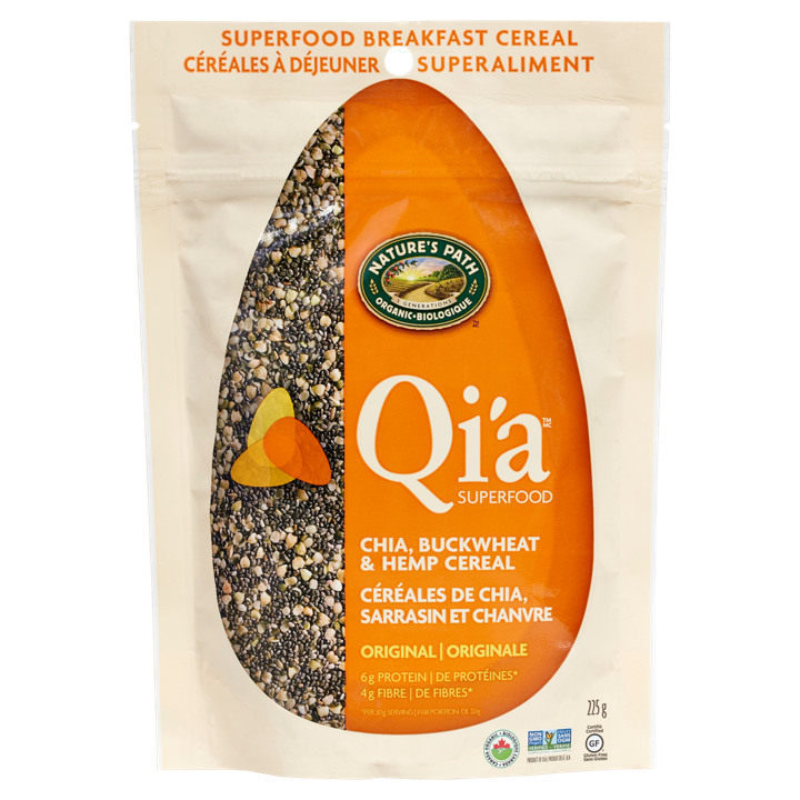 Qi'a Chia, Buckwheat &amp; Hemp Topper - Original Flavour