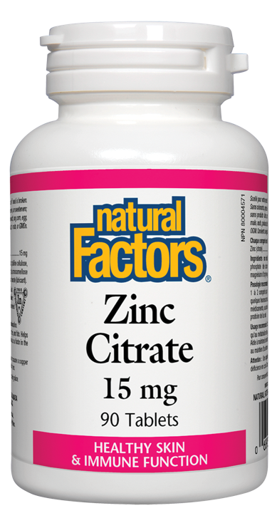 Zinc Citrate - 15 mg