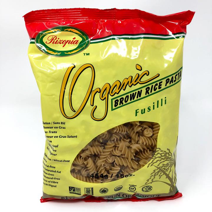 Organic Brown Rice Pasta - Fusilli