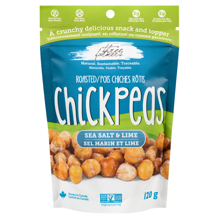 Roasted Chickpeas - Sea Salt &amp; Lime