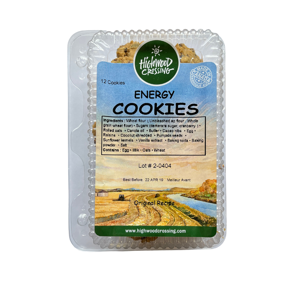 Energy Cookies - 12 pack
