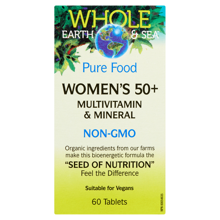 Pure Food Women's 50+ Multivitamin &amp; Mineral