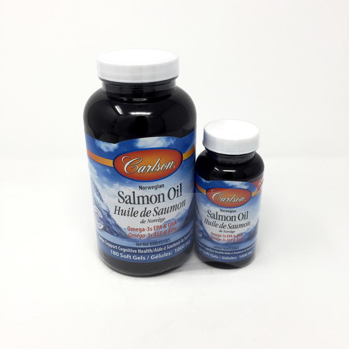 Norwegian Salmon Oil - 1,000 mg EPA+DHA