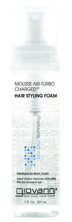 Natural Mousse Air-Turbo Charged Hair Styling Foam