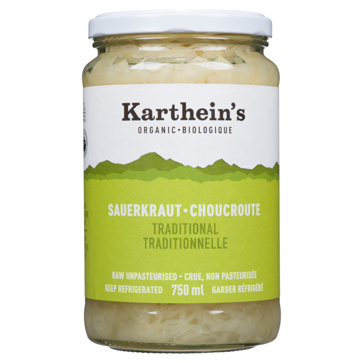 Raw Unpasteurized Sauerkraut - Traditional
