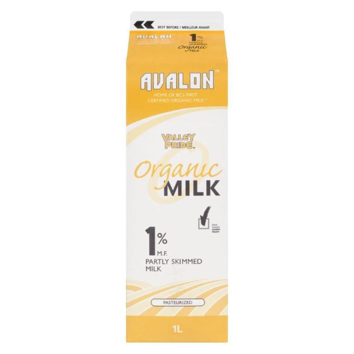 Organic Milk 1% Partly Skimmed Milk