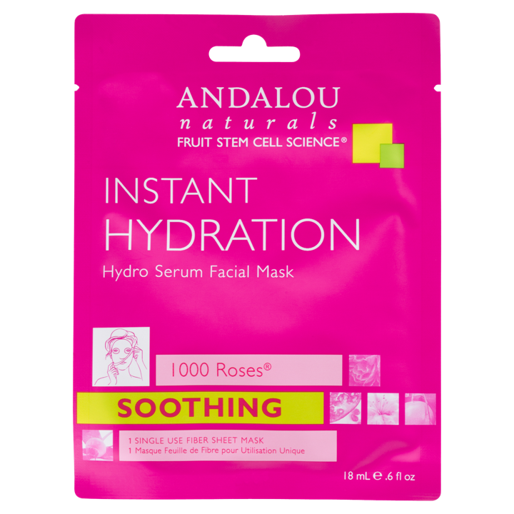 Instant Hydration Hydro Serum Facial Sheet Mask 1000 Roses