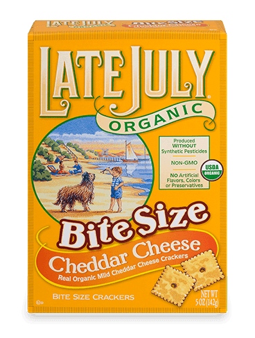 Bite Size Crackers - Cheddar Cheese