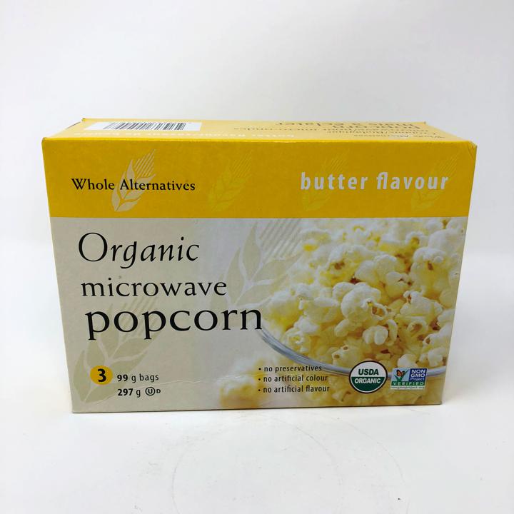 Microwave Popcorn - Butter Flavour