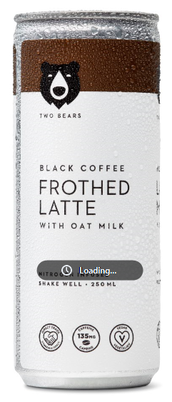 Oat Milk Frothed Latte - Black