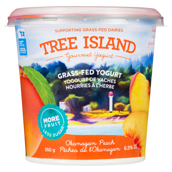 Grass-Fed Yogurt - Okanagan Peach