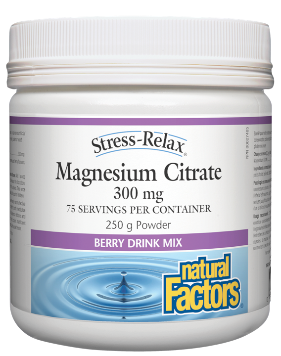 Magnesium Citrate - Berry 300 mg