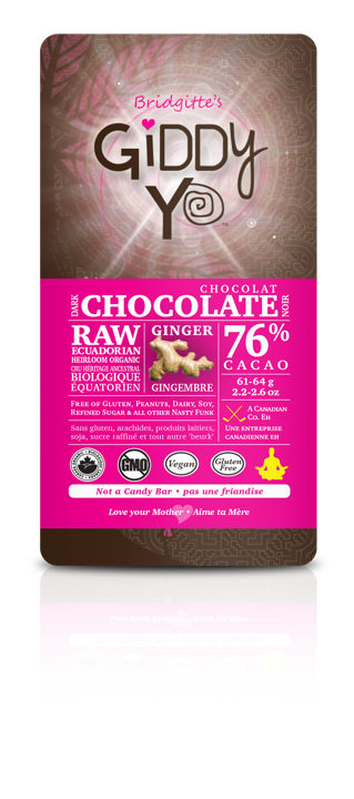 Chocolate Bar - Ginger 76%