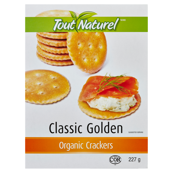 Organic Crackers - Classic Golden