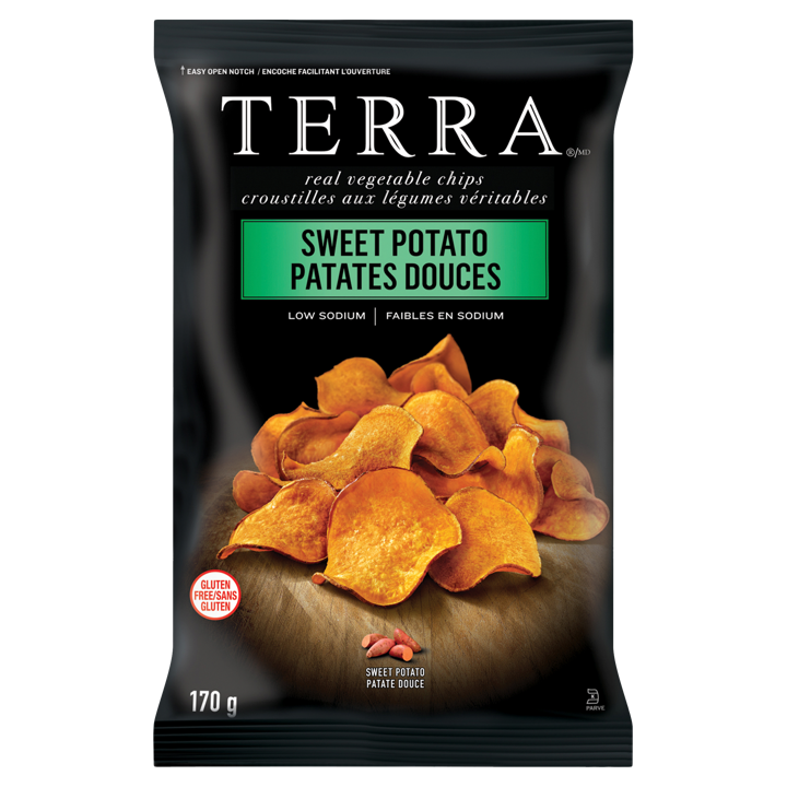 Real Vegetable Chips - Sweet Potato No Salt Added