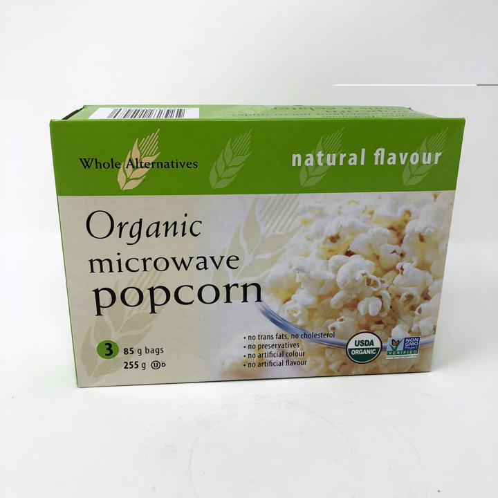 Microwave Popcorn - Natural Flavour