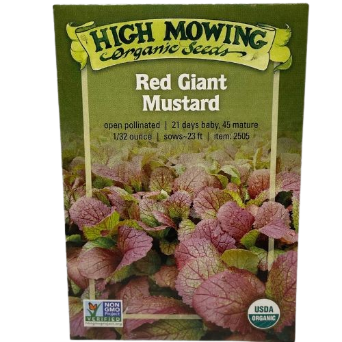 Red Giant Mustard Greens