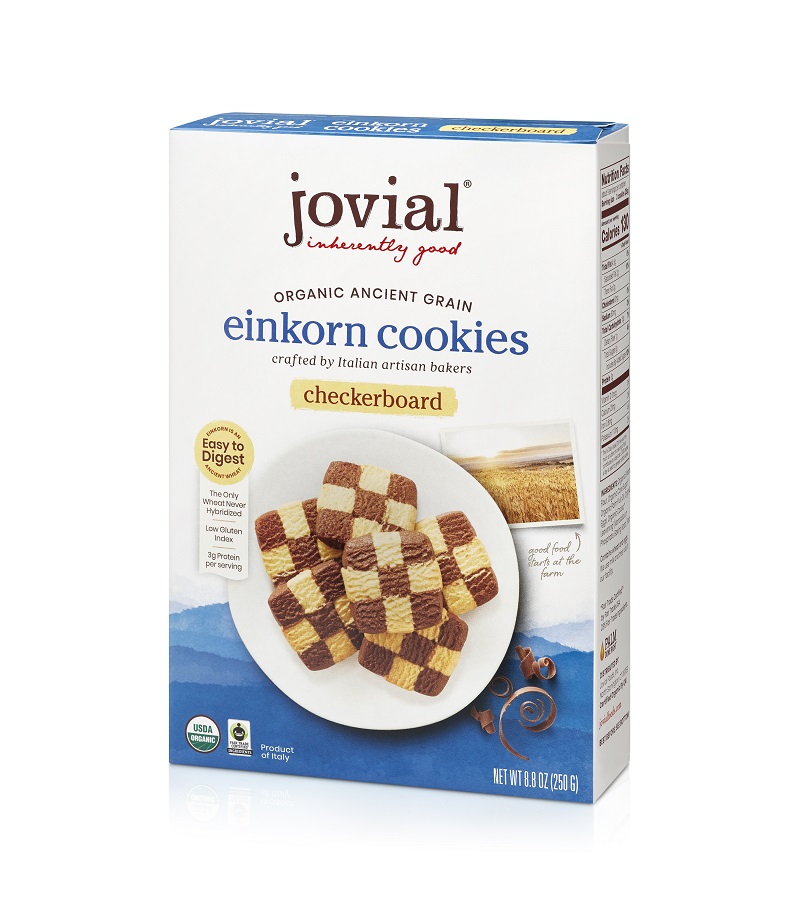 Einkorn Cookies - Checkerboard