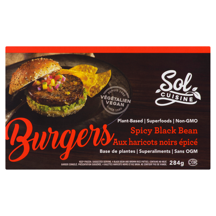 Burger - Spicy Black Bean