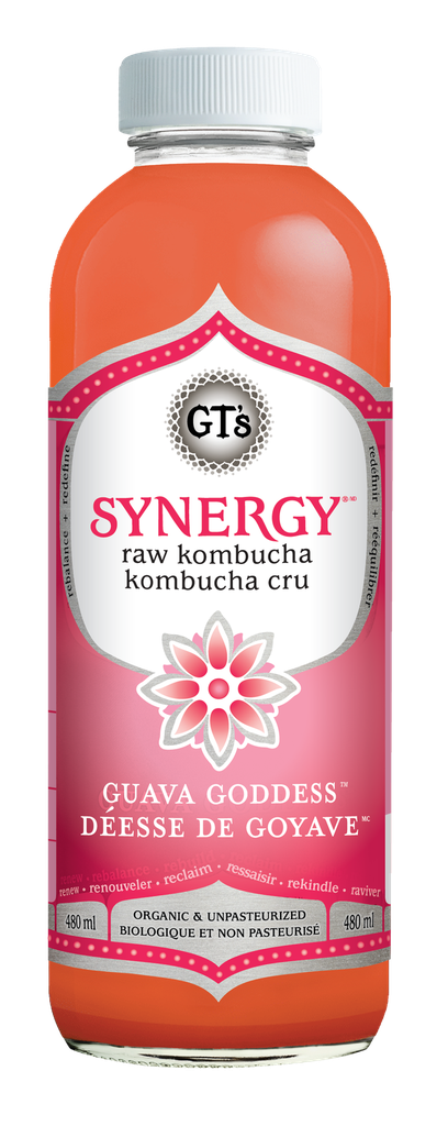 Synergy Kombucha Drink - Guava Goddess