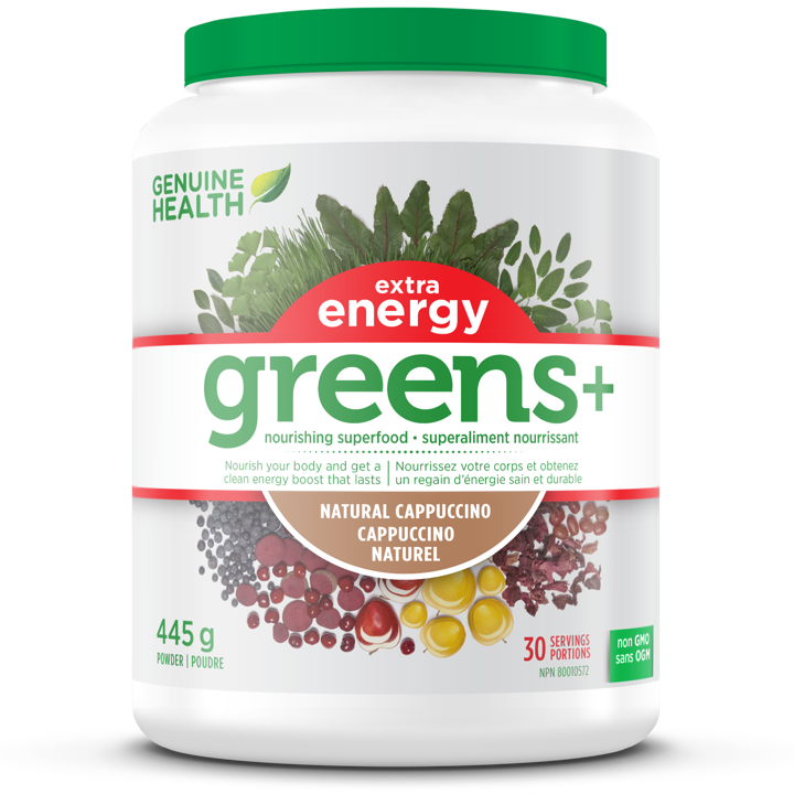 Greens+ Extra Energy - Cappuccino
