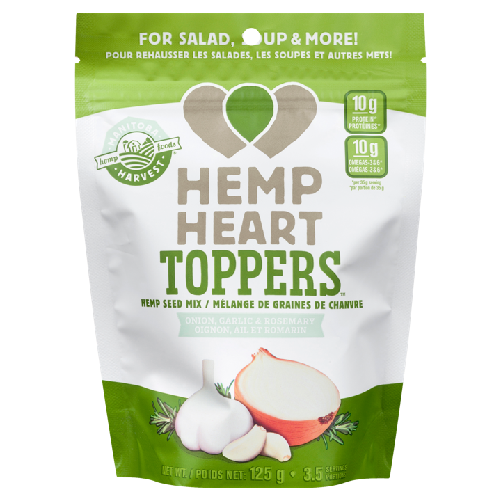 Hemp Heart Toppers - Onion, Garlic &amp; Rosemary