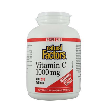 Vitamin C Plus Bioflavonoids &amp; Rosehips - 1,000 mg