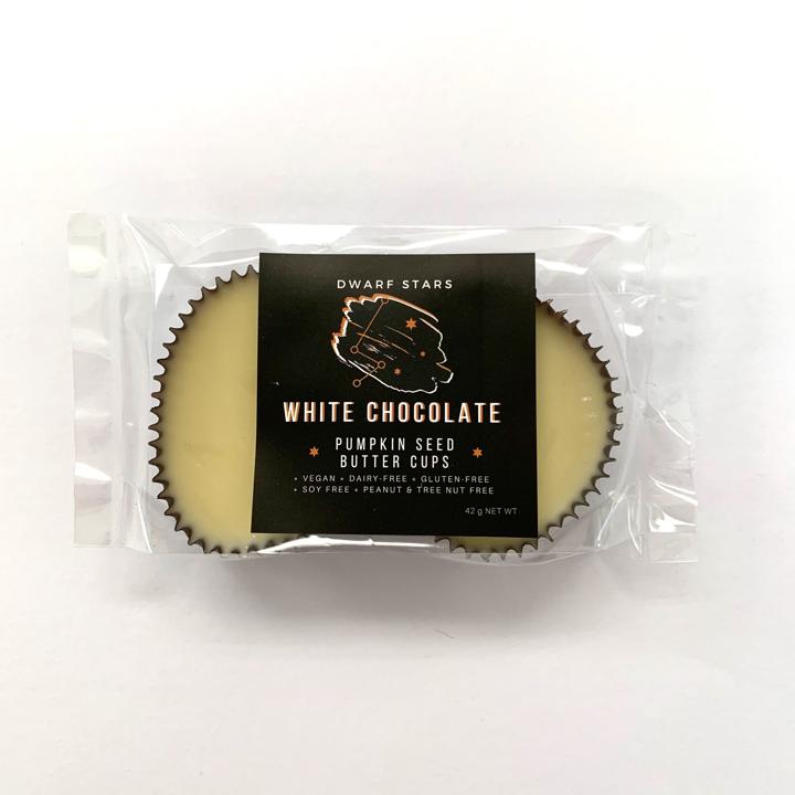 Pumpkin Seed Butter Cups - White Chocolate