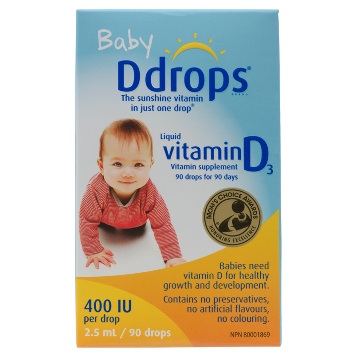 Baby Liquid Vitamin D3 400IU