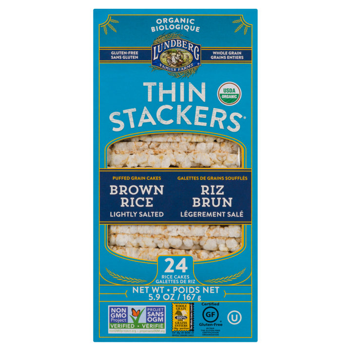 Thin Stackers - Brown Rice