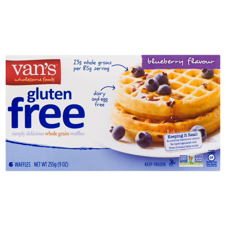 Gluten Free Waffles - Blueberry