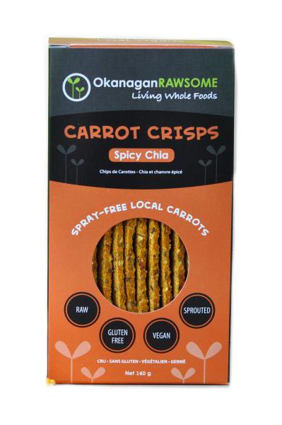Carrot Crisps - Spicy