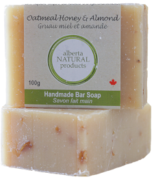 Oatmeal Honey &amp; Almond Bar Soap
