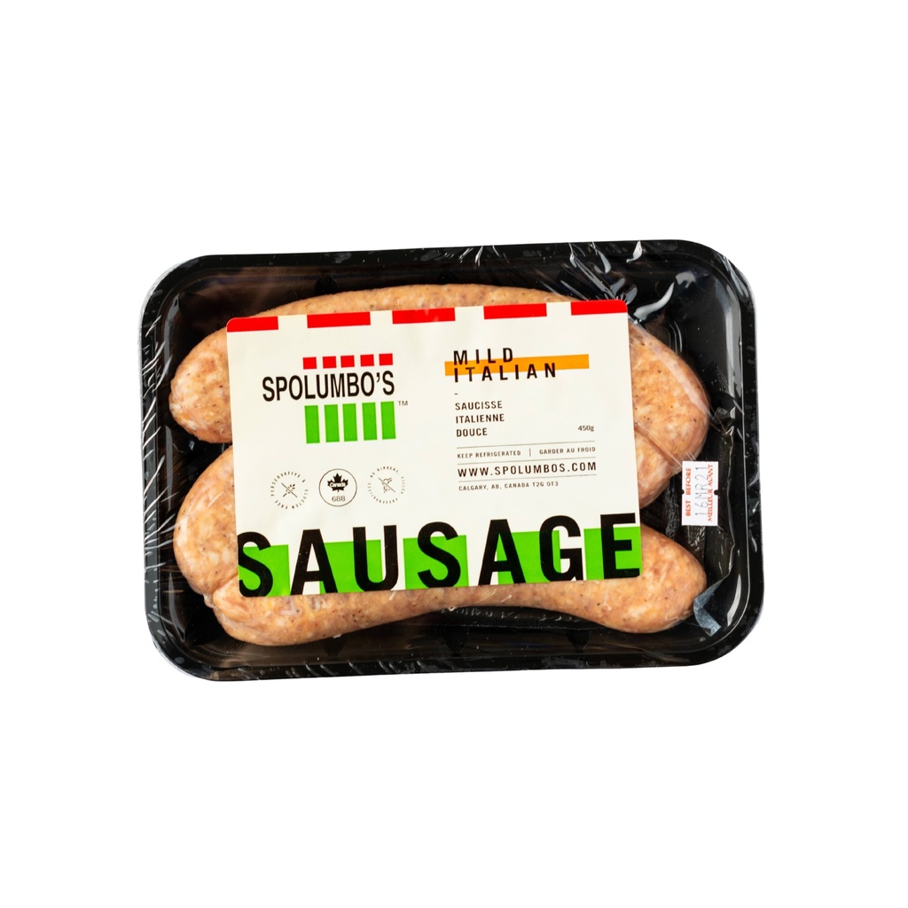 Pork Sausage - Mild Italian - Frozen