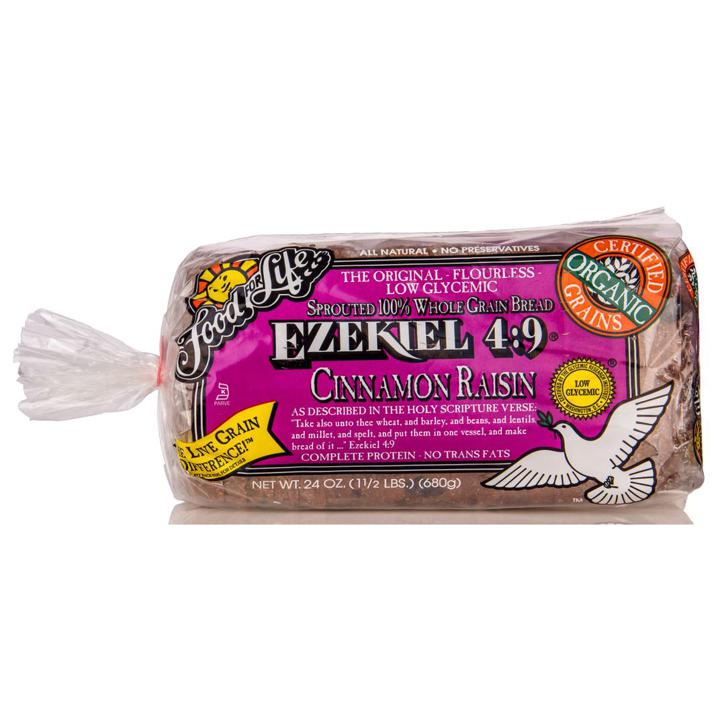 Ezekiel 4:9 Sprouted Grain Bread - Cinnamon Raisin