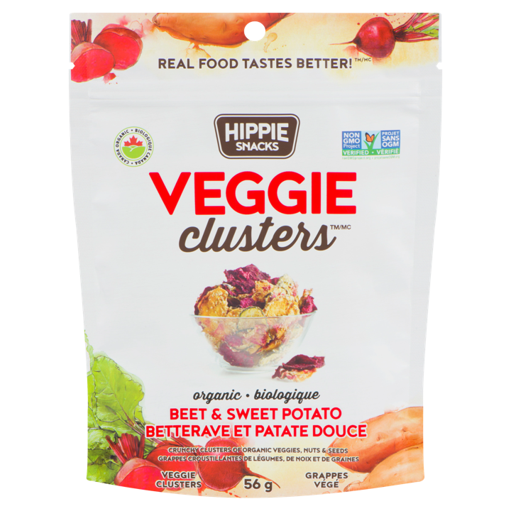 Veggie Clusters - Beet &amp; Sweet Potato