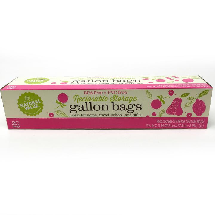 Reclosable Storage Bags Gallon