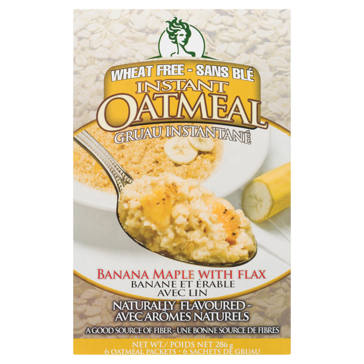 Oatmeal - Banana Maple with Flax