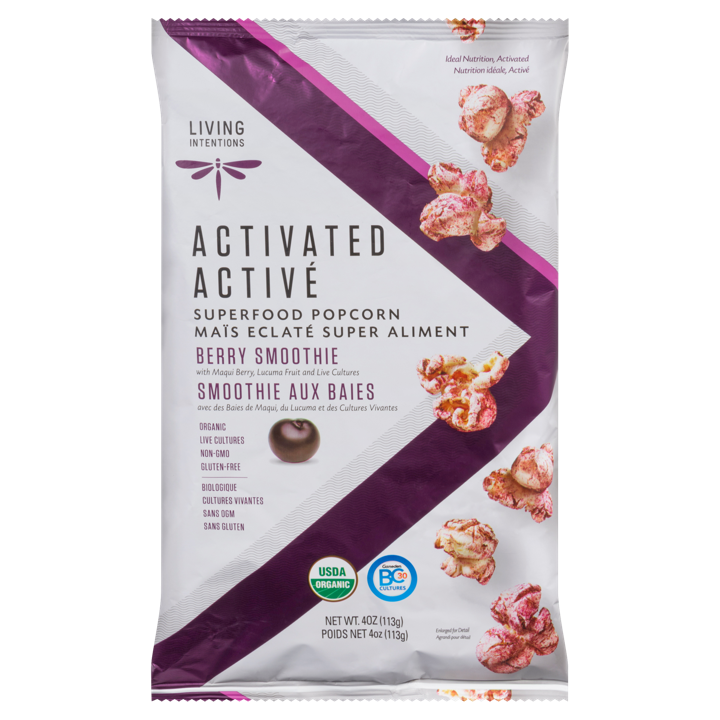 Activated Superfood Popcorn - Berry Superfruit