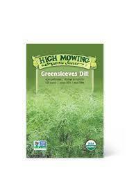 Seeds - Greensleeves Dill HM