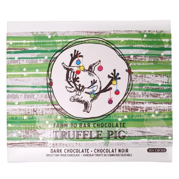 Truffle Piglets Gift Box - Dark Chocolate Large