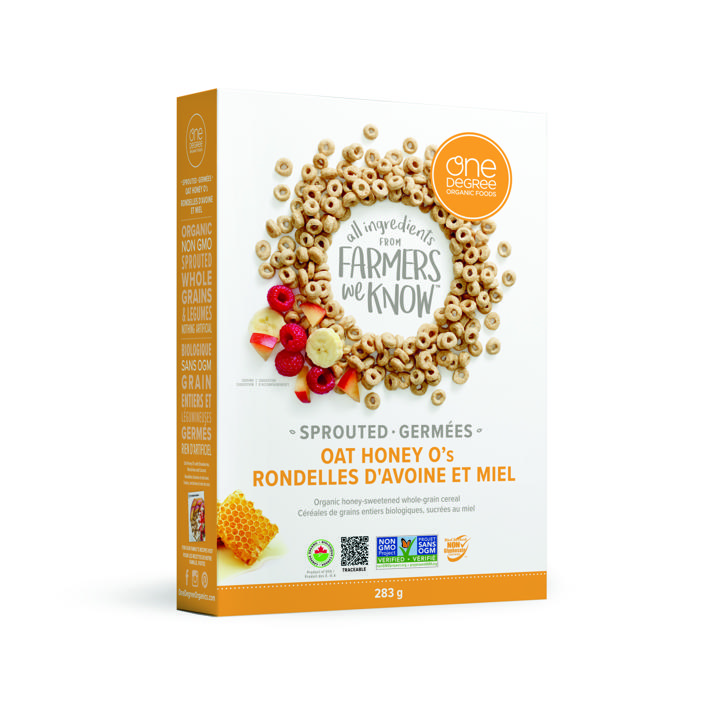 Sprouted Oat O's - Honey