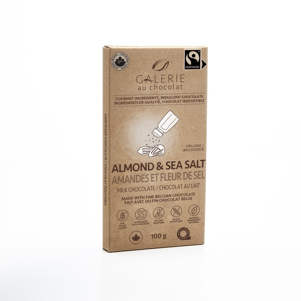 Chocolate Bar - Almond &amp; Sea Salt