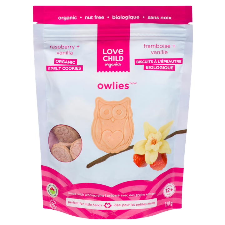 Owlies - Raspberry + Vanilla 12+ months